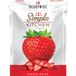 ReadyWise Freeze-Dried Strawberries - 6 Pack-Optics Force
