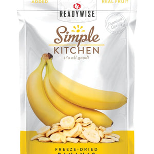 ReadyWise Freeze-Dried Bananas - 6 Pack-Optics Force