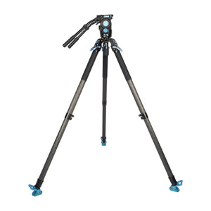 SIRUI SVT75Lite + SVH15 Rapid Professional Video Carbon Fibre Tripod Kit-Optics Force