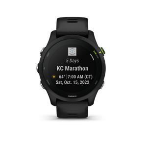 Garmin Forerunner® 255 Music, Black - Running-Optics Force