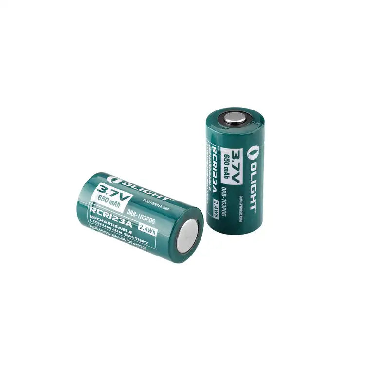 Olight RCR123A Battery 650mAh-Optics Force