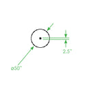 N-Vision Optics NOX Thermal Monocular, 640x480 Resolution, 60Hz, 12um, 18mm Lens-Optics Force