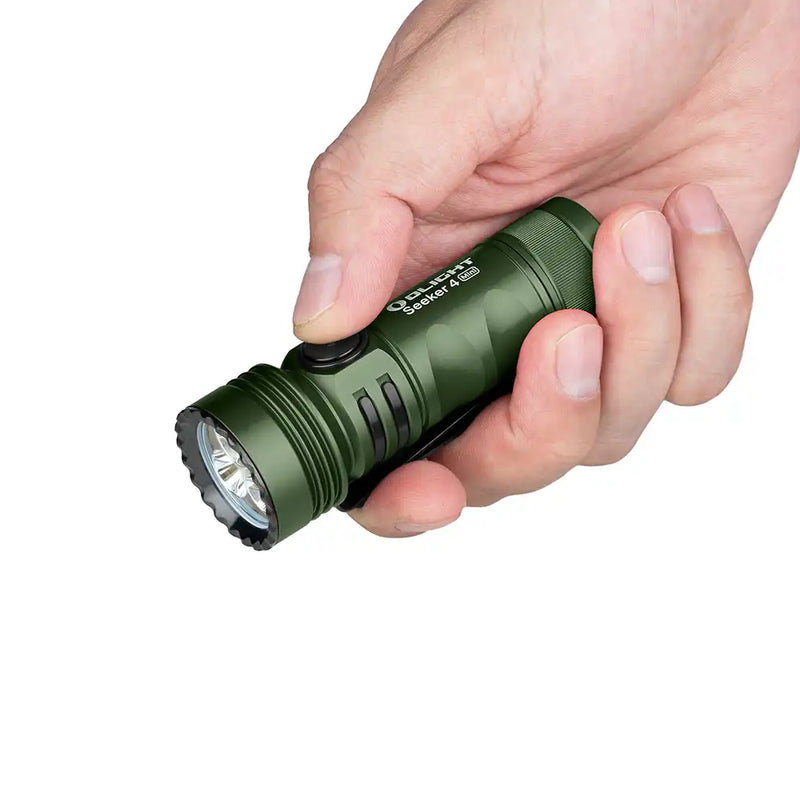 Olight Seeker 4 Mini White and UV LED Flashlight-Optics Force