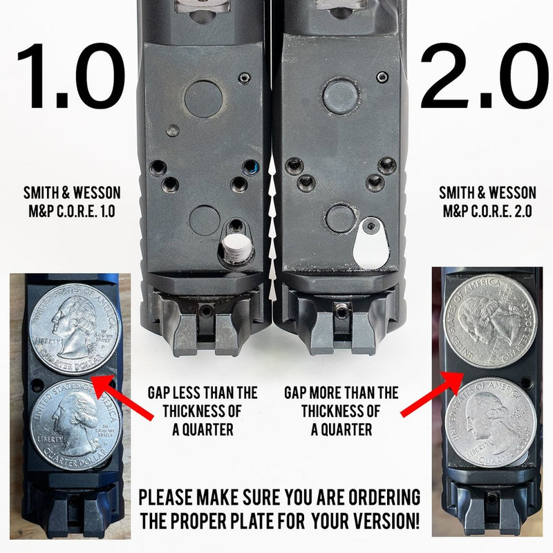 C&H Precision Weapons S&w M2.0™ C.o.r.e. To Holosun Eps/eps Carry