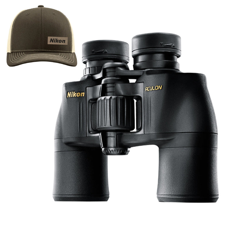 Nikon Aculon A211 High Quality Image Multilayer-coated Optics Binocular - Black-Optics Force,