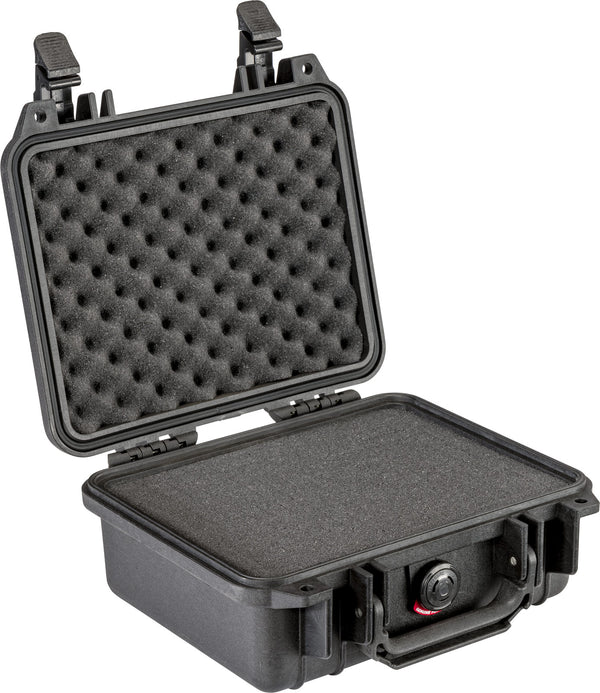 PELICAN 1200 Protector Case Black with Foam-Optics Force