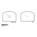 Sig Sauer Romeo-X Reflex Sight, Open, Footprint, Circle Dot, Black-Optics Force