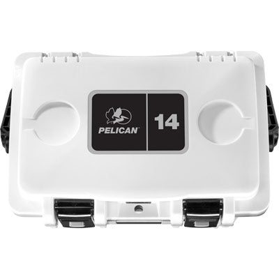 PELICAN 14QT Eite Personal Cooler White/Gray-Optics Force