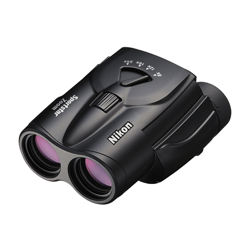 Nikon Sportstar Zoom, 8-24x25 Binocular - Black-Optics Force