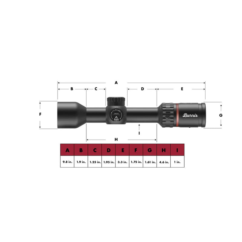 Burris Fullfield 2-8x35mm