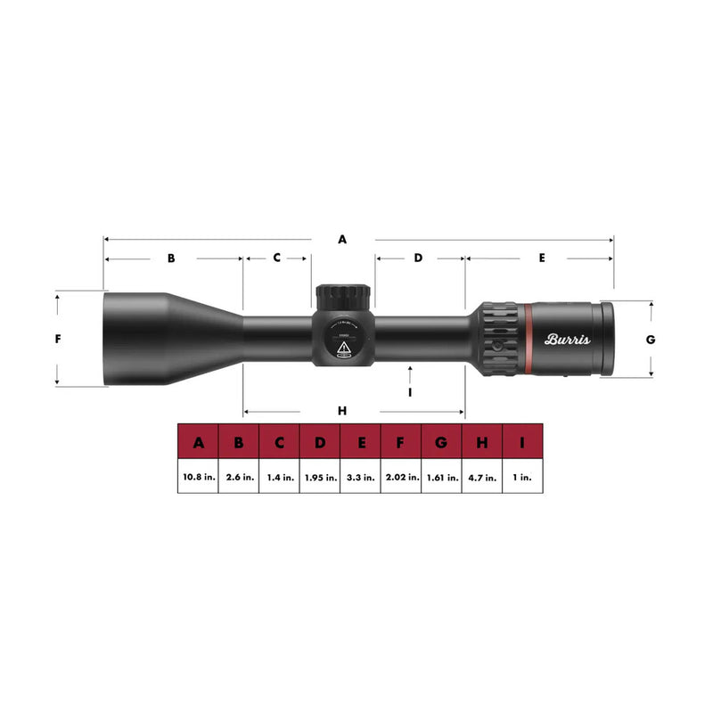 Burris  Fullfield 2.5-10x42mm