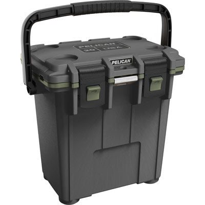 Pelican 20QT Elite Cooler Gun Metal/OD Green-Optics Force