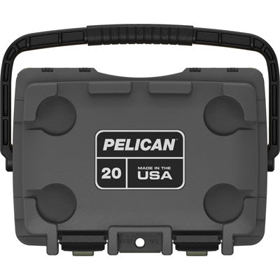 Pelican 20QT Elite Cooler Gun Metal/OD Green-Optics Force