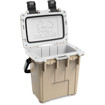 PELICAN 20QT Elite Cooler Tan/White-Optics Force