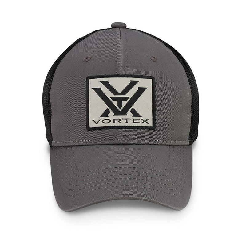 Vortex Patch Logo Cap-Charcoal-Optics Force