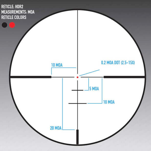 Sightmark Presidio 2.5-15x50 HDR-2