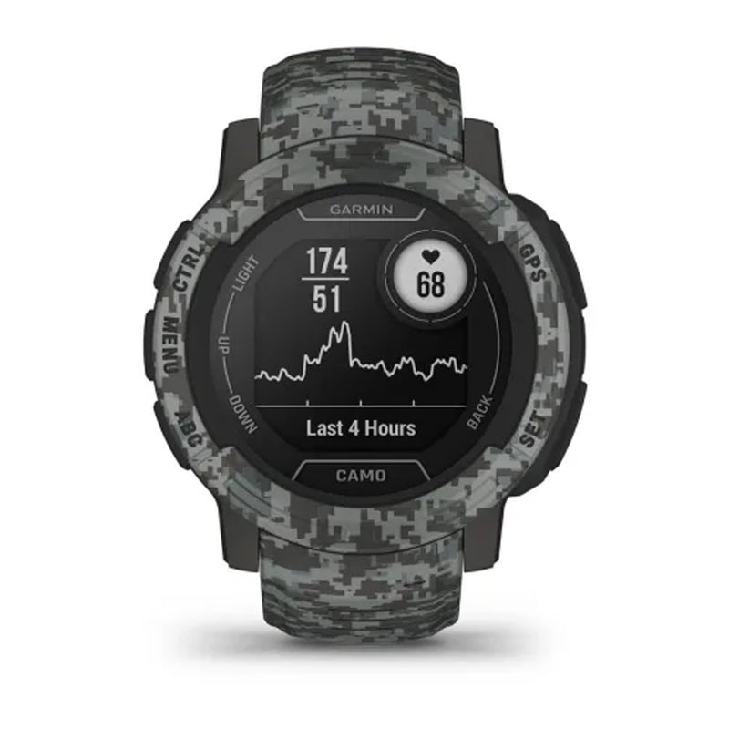 Garmin Instinct® 2 - Camo Edition 45mm Graphite Camo-Optics Force