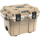 PELICAN 30QT Elite Cooler Tan/White-Optics Force