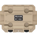 PELICAN 30QT Elite Cooler Tan/White-Optics Force
