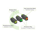 Meprolight HYPER-BRIGHT Extremely Bright Day & Night Sight Glock Standard Frame-Optics Force