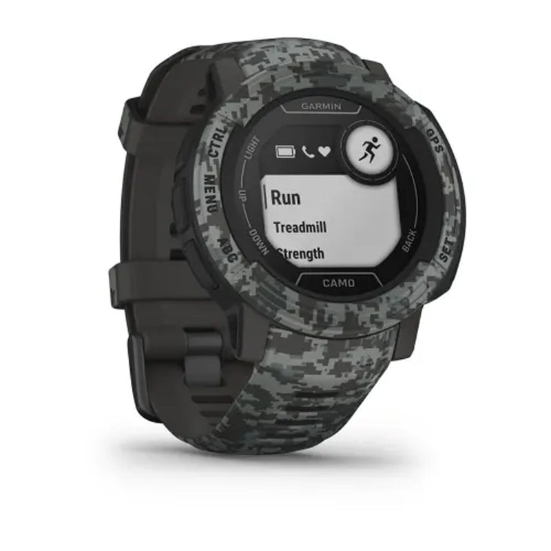 Garmin Instinct® 2 - Camo Edition 45mm Graphite Camo-Optics Force