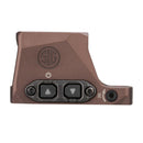 Sig Sauer ROMEO-X Premium Enclosed Micro Reflex Sight, Red Circle Dot, 1x24mm, COMPACT Footprint -  Flat Dark Earth