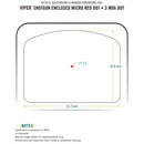 Vortex Viper® Shotgun Enclosed Micro Red Dot
