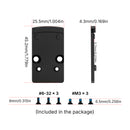 Osight RMR to RMSc Adapter Plate