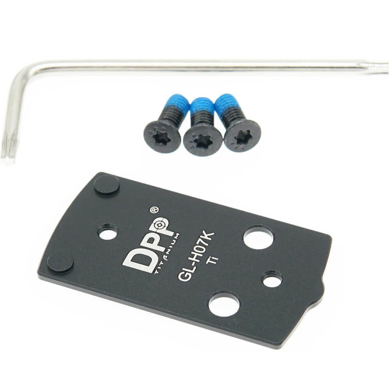DPP Titanium Adapter Plate for Glock