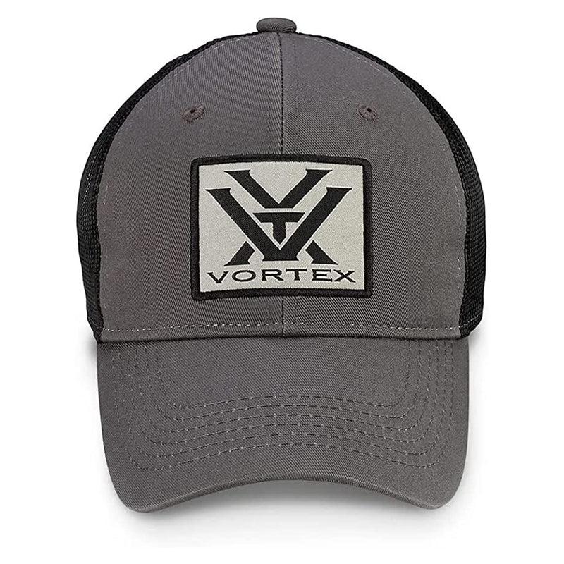 Vortex Patch Logo Cap-Pewter-Optics Force