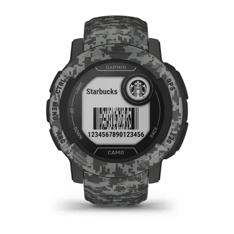 Garmin Instinct® 2 - Camo Edition 45mm Graphite Camo-Optics Force