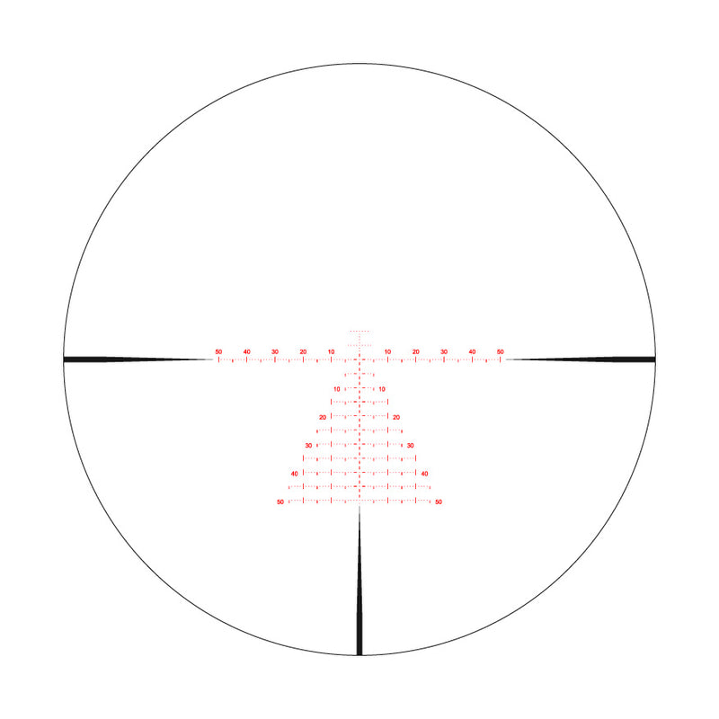 Riton Optics 5C428AFI23 5 Conquer Black 428x56mm MOA 34mm Tube Illuminated MOR Reticle-Optics Force