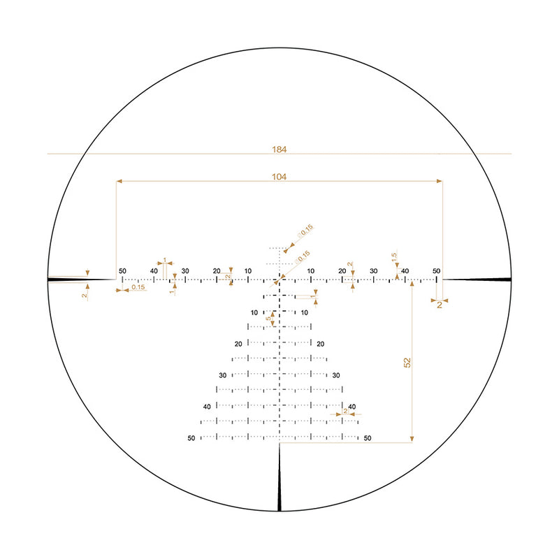 Riton Optics 5C428AFI23 5 Conquer Black 428x56mm MOA 34mm Tube Illuminated MOR Reticle-Optics Force