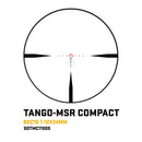 Sig Sauer TANGO-MSR Compact 1-10x24mm, BDC10 Reticle, 30mm Main Tube, First or Second Focal Plane Riflescope