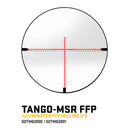 Sig Sauer TANGO-MSR 3-18x50mm, 34mm Main Tube, First Focal Plane Riflescope