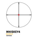 Sig Sauer WHISKEY4 2.5-10x42mm, Quadplex Reticle, 30mm Main Tube, Second Focal Plane Riflescope