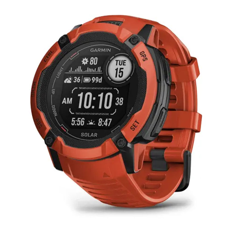 Garmin Instinct® 2X Solar 50mm-Flame Red-Optics Force