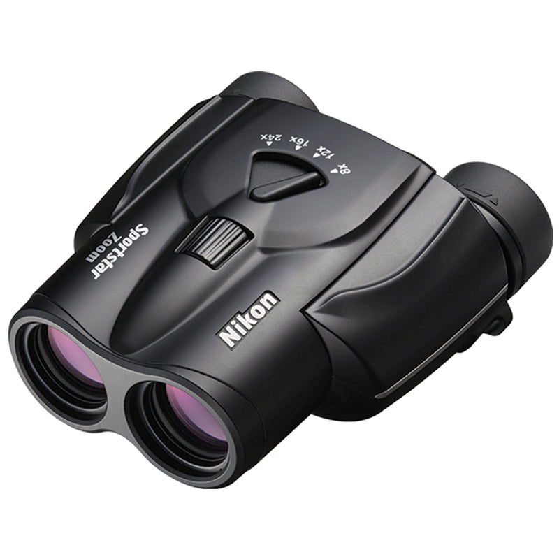 Nikon Sportstar Zoom, 8-24x25 Binocular - Black-Optics Force