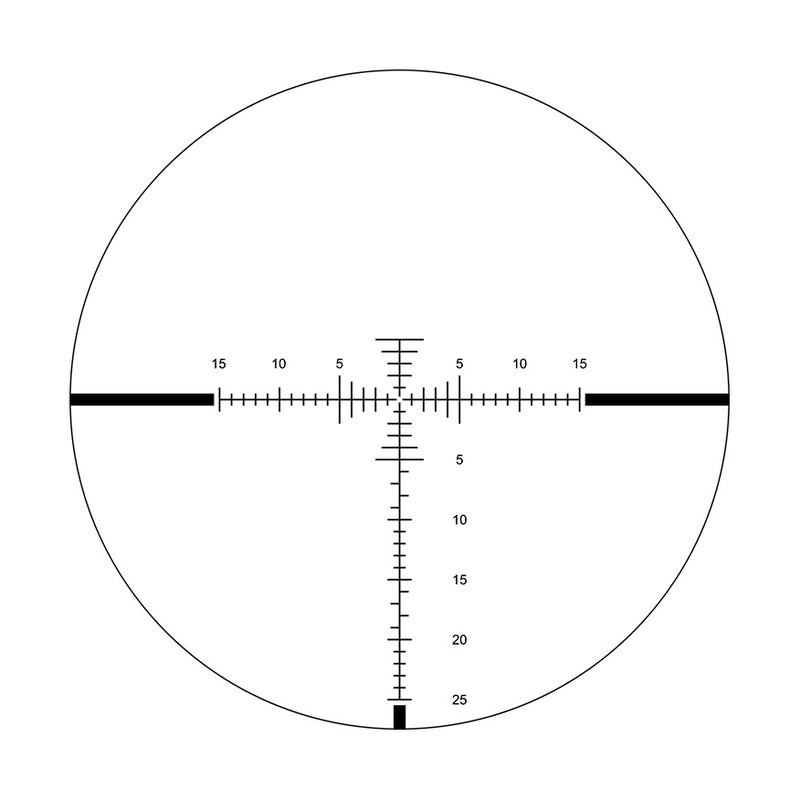 Riton Optics 7C324ASI23 7 Conquer Black 324x50mm 34mm Tube Illuminated G7 Reticle-Optics Force