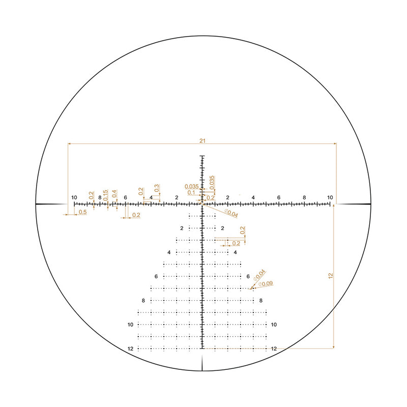 Riton Optics 7C432LFI23 7 Conquer Black 432x56mm Riflescope MRAD 34mm Tube Illuminated PSR Reticle-Optics Force