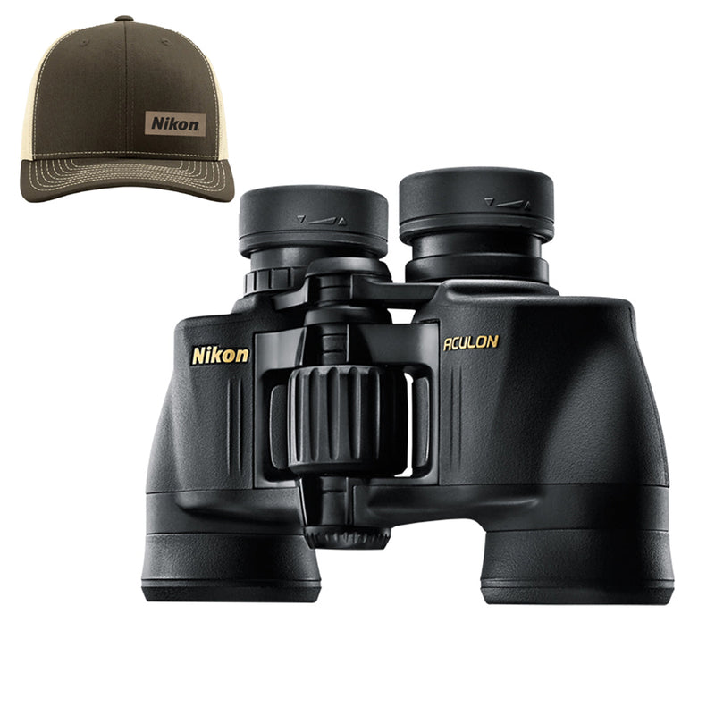 Nikon Aculon A211 High Quality Image Multilayer-coated Optics Binocular - Black-Optics Force,