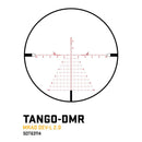 Sig Sauer Tango-DMR Scope, 3-18X44mm, 34Mmm, FFP, Milling 2.0 Illum Reticle, Side Focus, Locking ADJ, Black