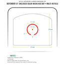 Vortex Defender-ST™ Enclosed Solar Micro Red Dot 3 MOA