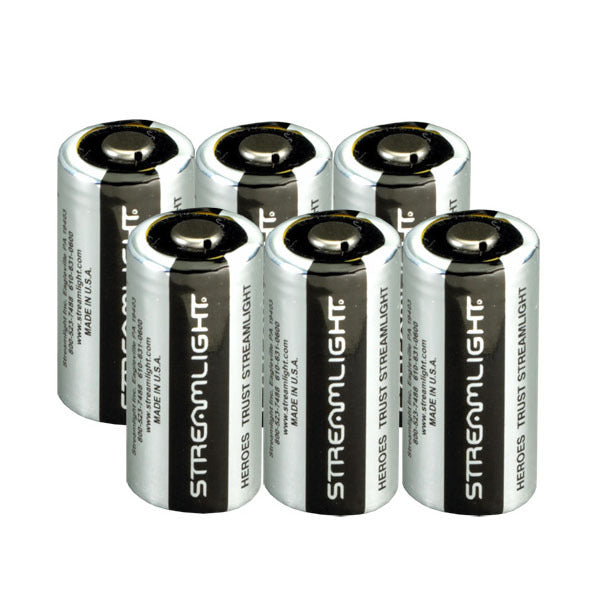 Streamlight CR123A Lithium Batteries 6 Pack-Optics Force