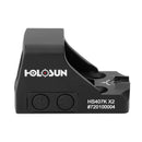 Holosun HS407K X2 6 MOA Dot Reticle Red Dot