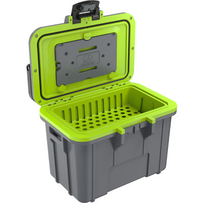 PELICAN 8QT Elite Personal Cooler Dark Gray/Green-Optics Force