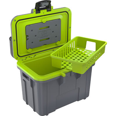 PELICAN 8QT Elite Personal Cooler Dark Gray/Green-Optics Force