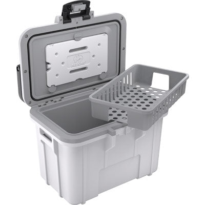 PELICAN 8QT Elite Personal Cooler White/Gray-Optics Force