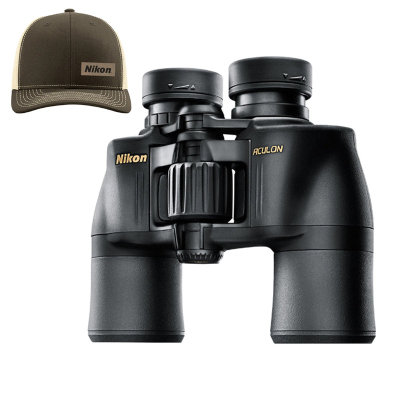 Nikon Aculon A211 High Quality Image Multilayer-coated Optics Binocular - Black-Optics Force,