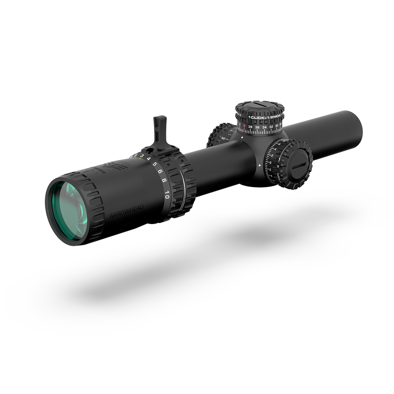 Swampfox Arrowhead SFP LPVO 1-10x24 Guerrilla Dot BDC Riflescope